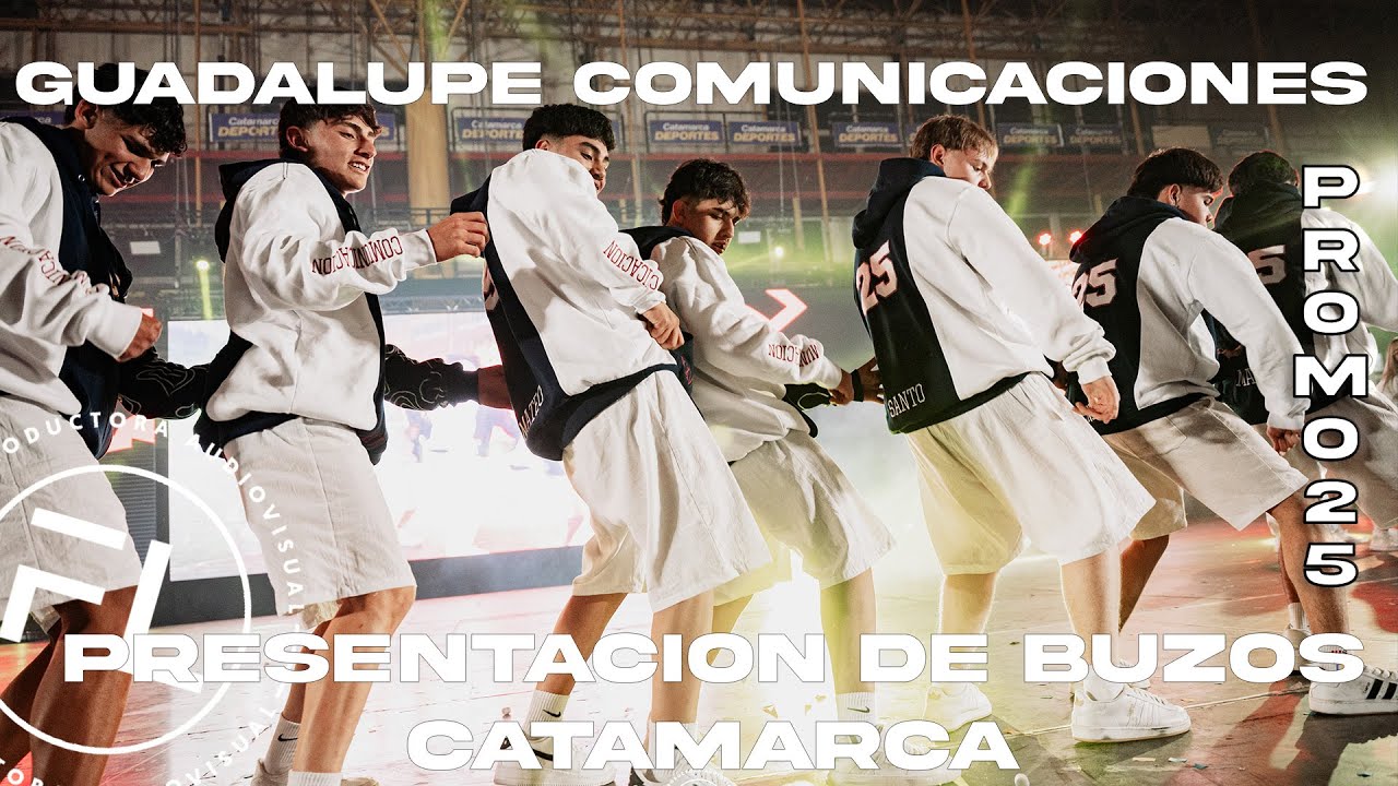 PRESENTACION DE BUZOS 2025 // GUADALUPE COMUNICACIONES // @fl.egresados