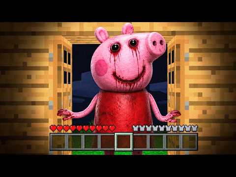PREGNANT PEPPA PIG.exe wants to KILL me in Minecraft!