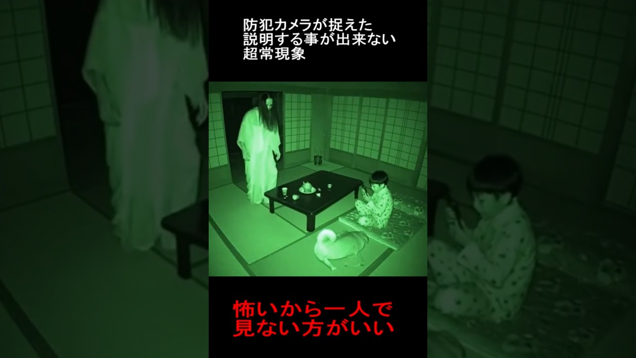 防犯カメラが捉えた説明する事が出来ない超常現象 #恐怖 #隠れ鬼 #horror #paranormal #おばけ #怪現象 #心霊スポット #ghost #ミステリーハンター