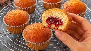 Kue cup ini baru-baru ini viral di internet! Hanya 1 butir telur! Hasilnya luar biasa!