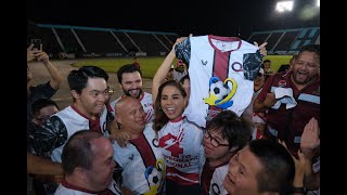 Inauguración del Cuarto Campeonato Nacional Futdown 2023 en Quintana Roo.