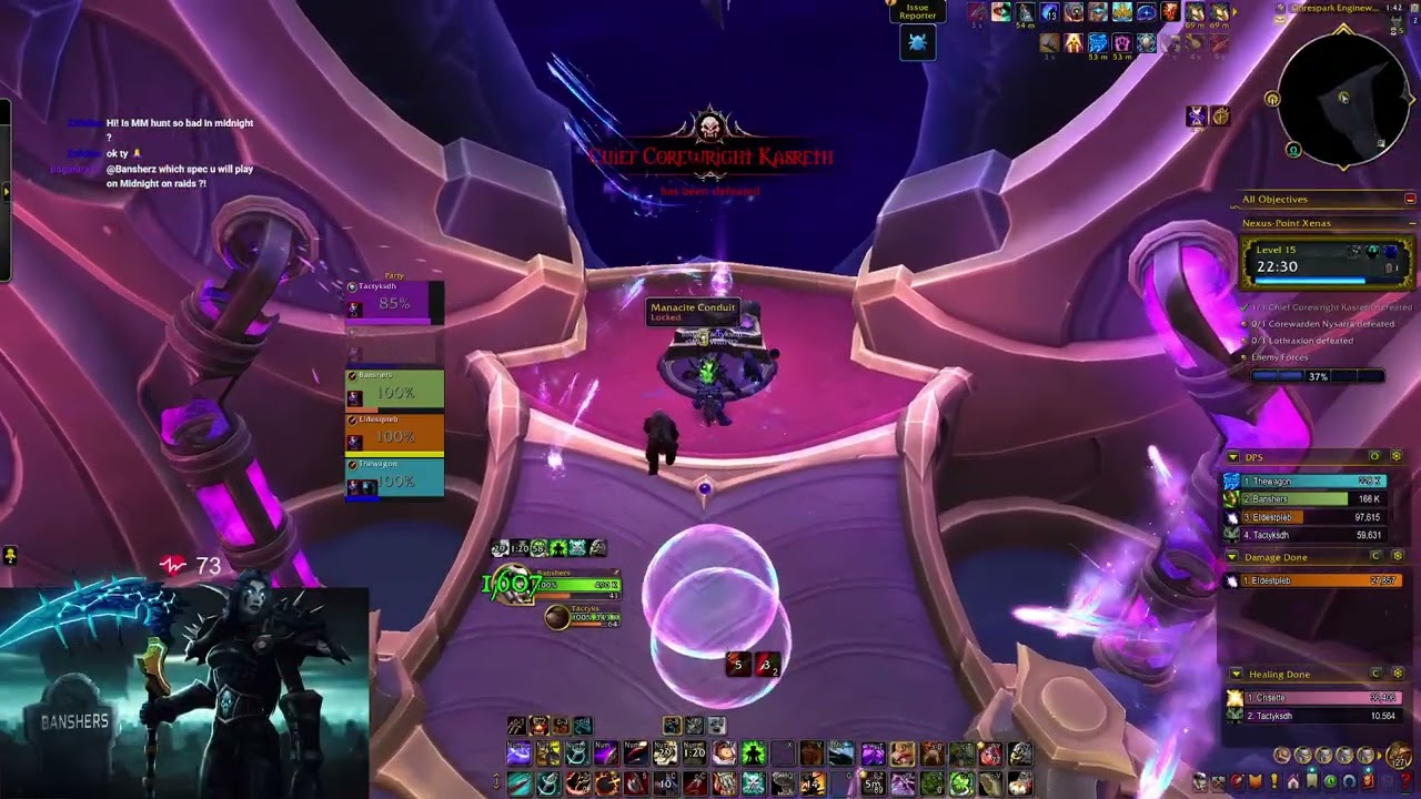 Midnight Beta +15 Nexus-Point Xenas Packleader Survival Hunter PoV