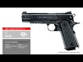 Video: Umarex Colt M45 CQBP Blowback CO2, 4,5mm BB airgun