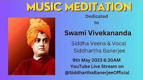 Swami Vivekananda #music #meditation #dhyan #live #livestream #youtube #subscribe #meditate #daily