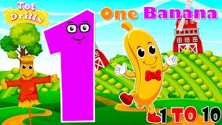 Learn Numbers For Toddlers 1-10 | Learning Numbers For Preschoolers 1-10 | Preschool Learning Videos