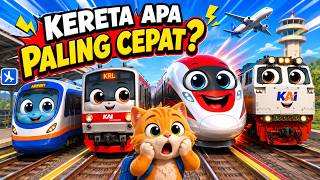 🎶 Fun Children's Train Song | High-Speed Trains & Commuter Lines Are Super Fun! 🚆