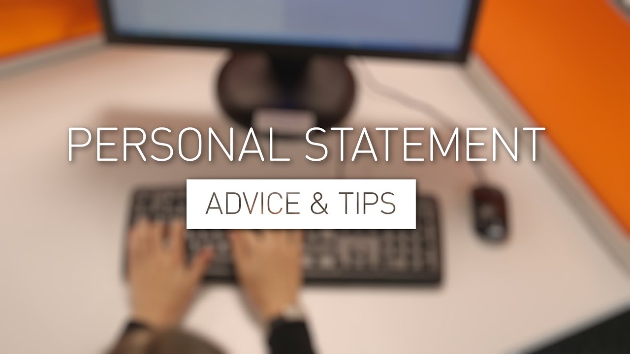 Personal statement guide