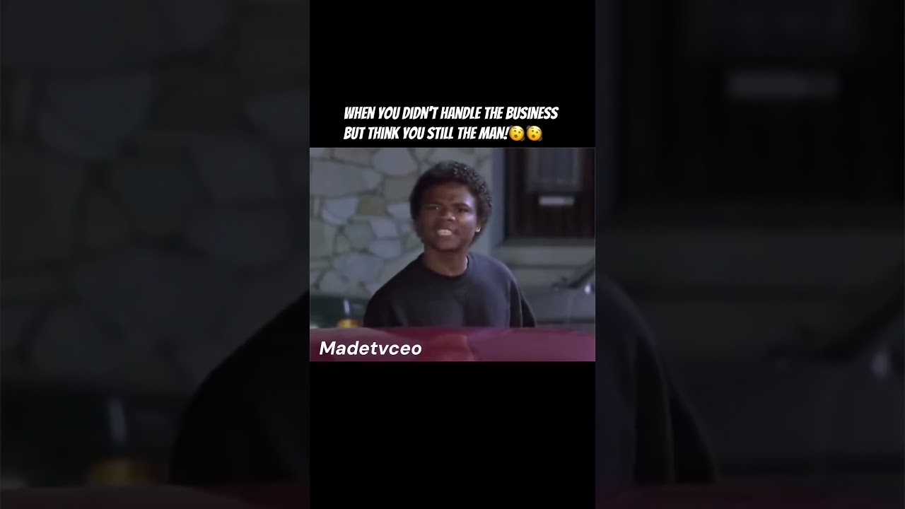 “ Get Yo Ass In That Back Seat🤬!”The Wood (1999) 