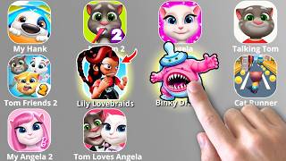 BINKY DRINKY,LILY LOVEBRAIDS,Talking Angela,My Talking Tom 2,My Talking Tom Friends 2,Cat Runner screenshot 4