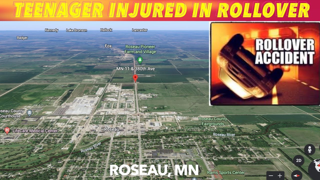 Teenager Injured In Early Tuesday Morning Roseau Rollover Crash YouTube