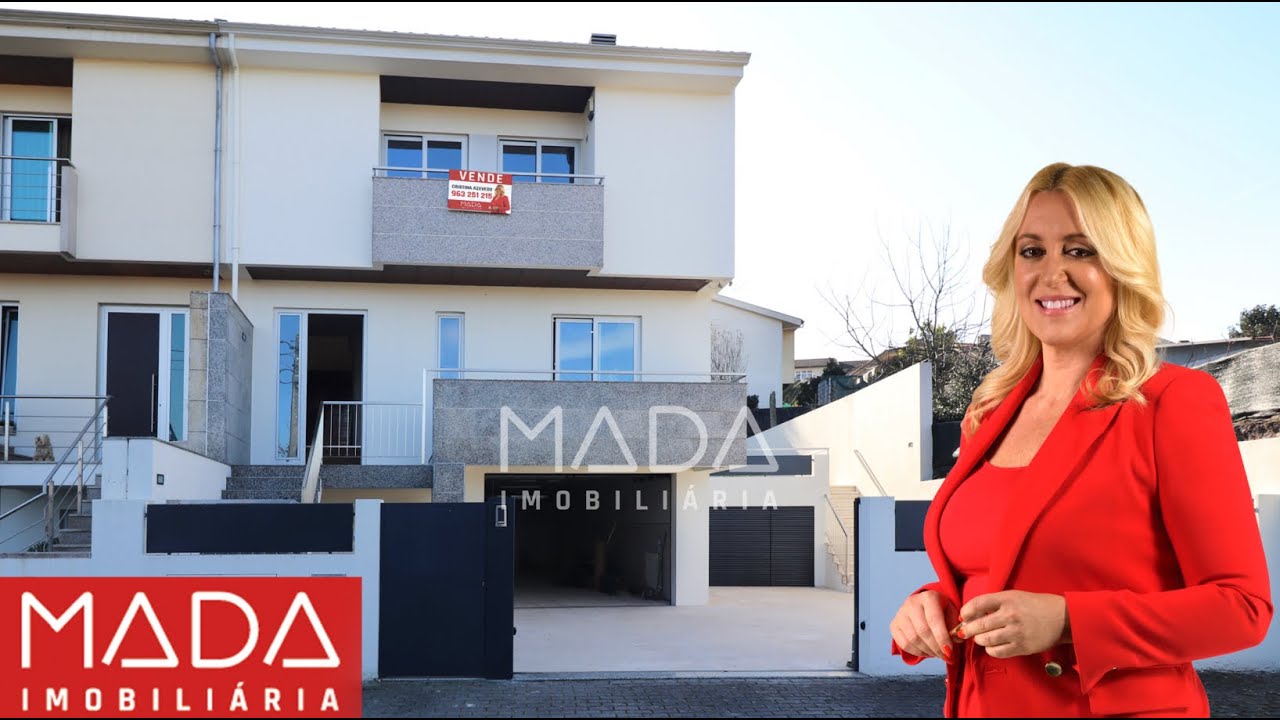 Moradia T4 gaveto renovada perto da Bosch em Ferreiros, Braga YouTube