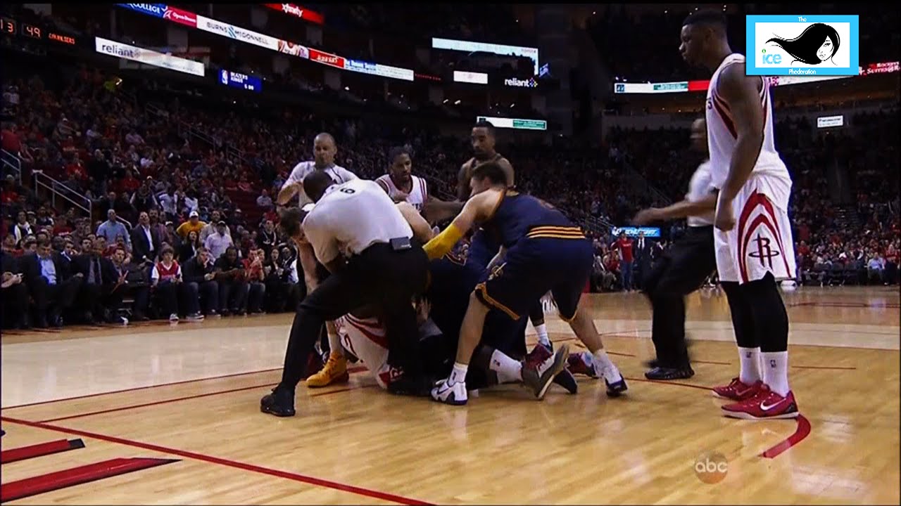 LeBron James vs. Patrick Beverly Fight LIVE 3115 YouTube