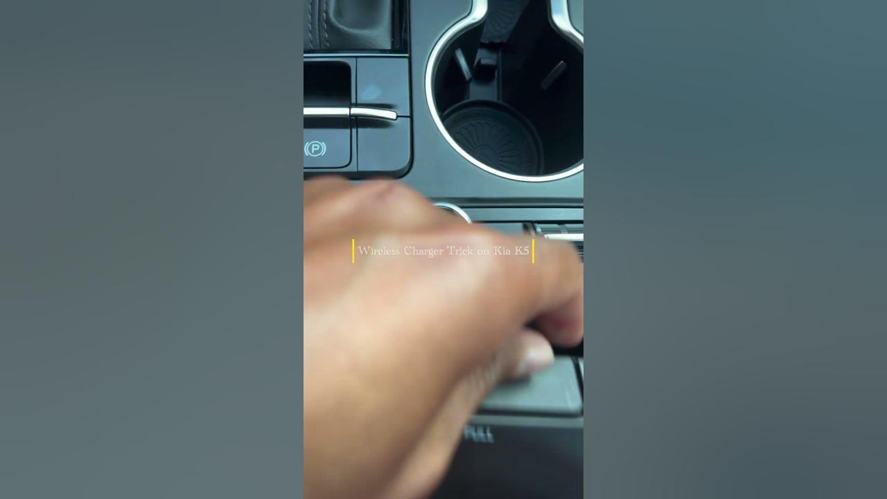 2024 Kia K5 wireless charging trick YouTube
