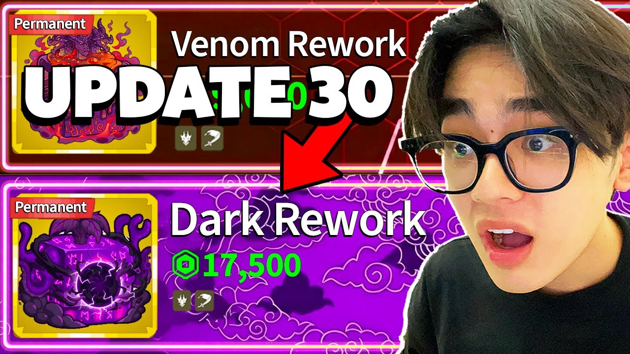 DR4GONS BẤT NGỜ KHI ADMIN XÁC NHẬN TRÁI DARK REWORK CÙNG NGÀY UPDATE 30 ...