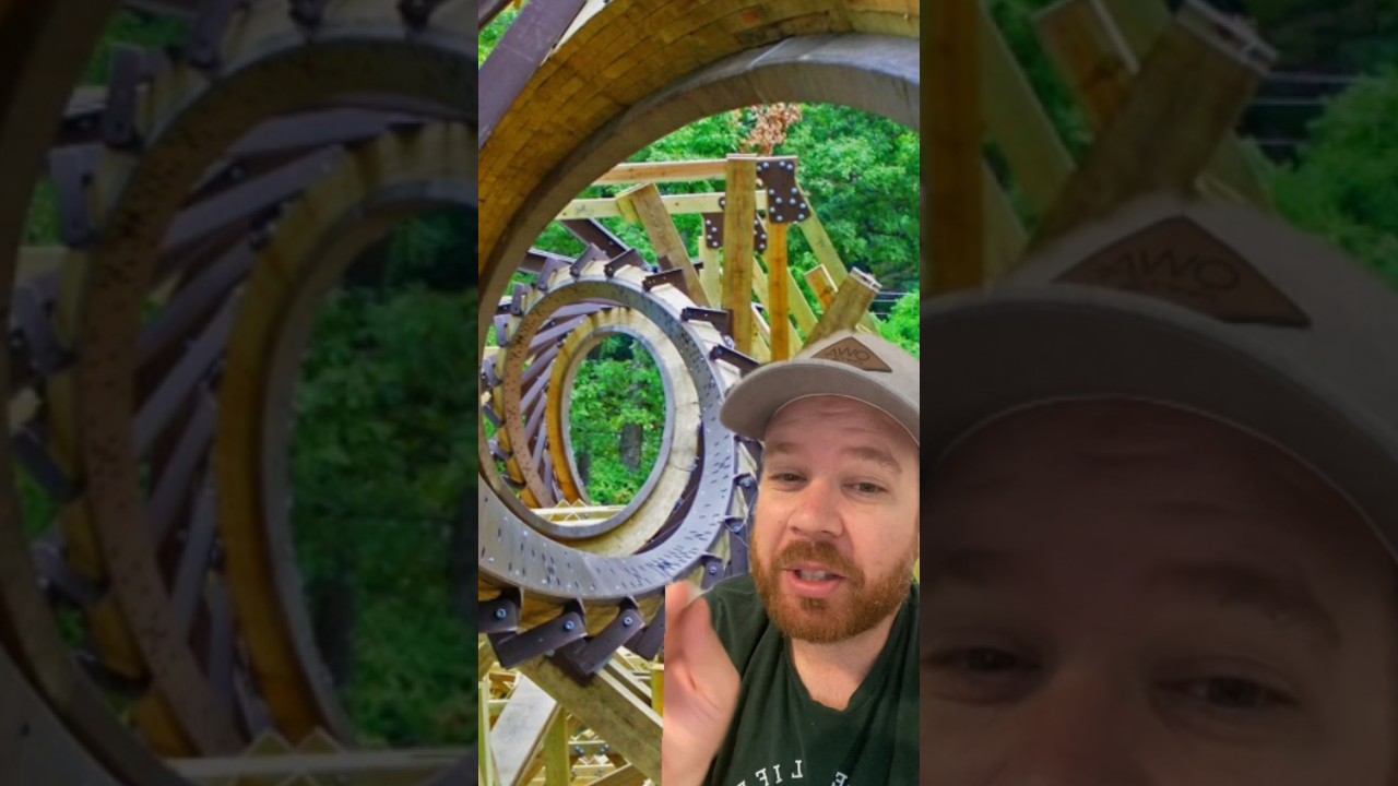 Roller Coaster of the Week - Outlaw Run at Silver Dollar City #outlawrun #silverdollarcity