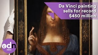 Da Vinci painting sells for record $450 million