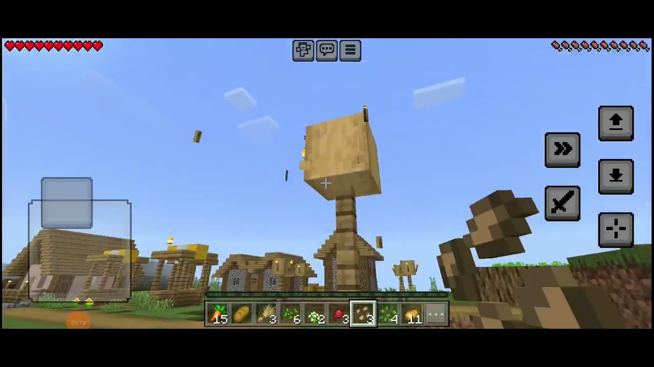 I FOUND A VILLAGE IN MINECRAFT - YouTube