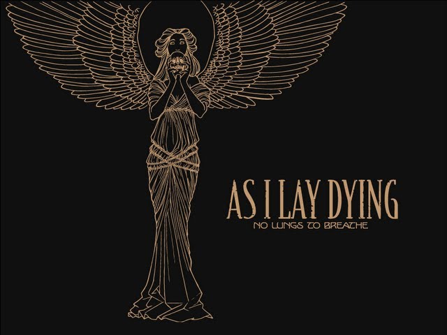 As I Lay Dying - No Lungs To Breathe (OFFICIAL LYRIC VIDEO)