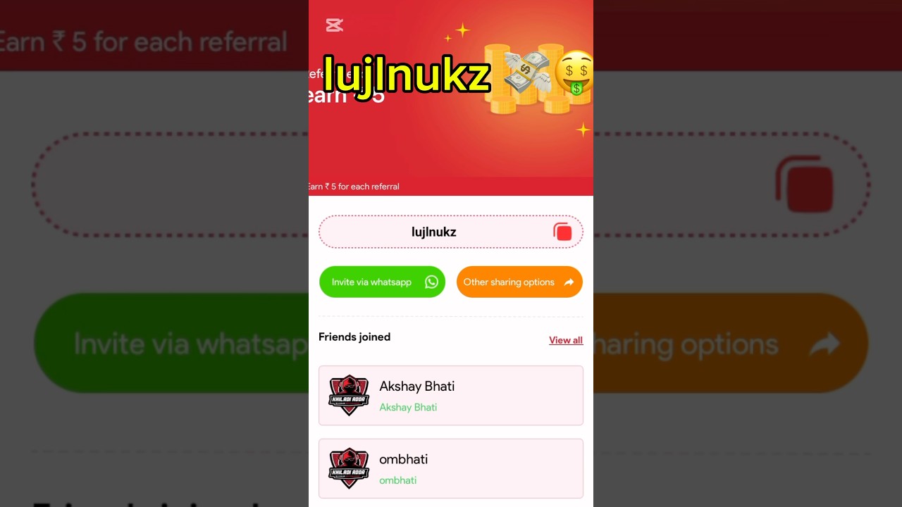 Khiladi adda refer codeGet 50$ instantonsignup 