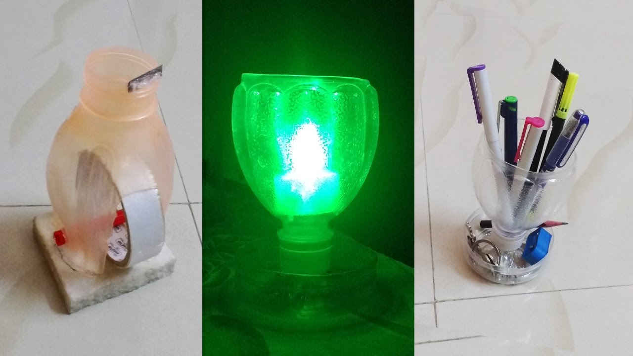 4 Plastic bottles life hacks