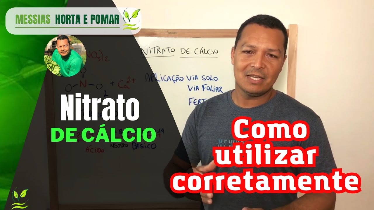 Nitrato de Cálcio, por que ele é tão importante ??