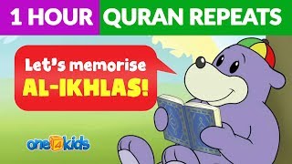 Surah AlIkhlas Repeats with ZAKY  Let's Memorise Quran!