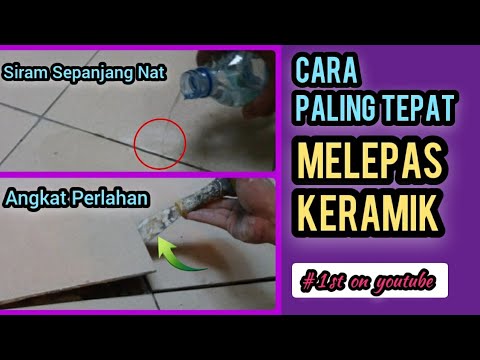 Video: Bagaimana cara membongkar ubin?