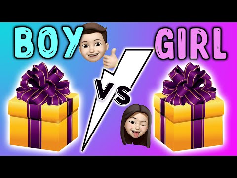 CHOOSE YOUR GIFT 🎁 BOYS VS GIRLS | Выбирашки 🎁 Парни vs Девочки