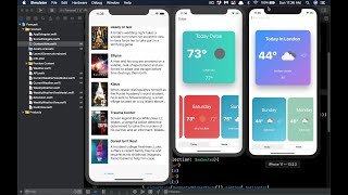 Swiftui Weather app part 6 final screenshot 5