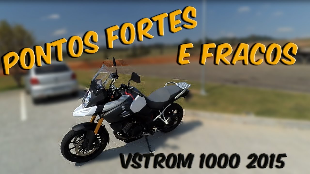 VSTROM 1000 - Pontos fortes e fracos (vstrom 2015)