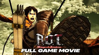 ATTACK ON TITAN : Wings Of Freedom - Full Game Movie | 4K 60FPS
