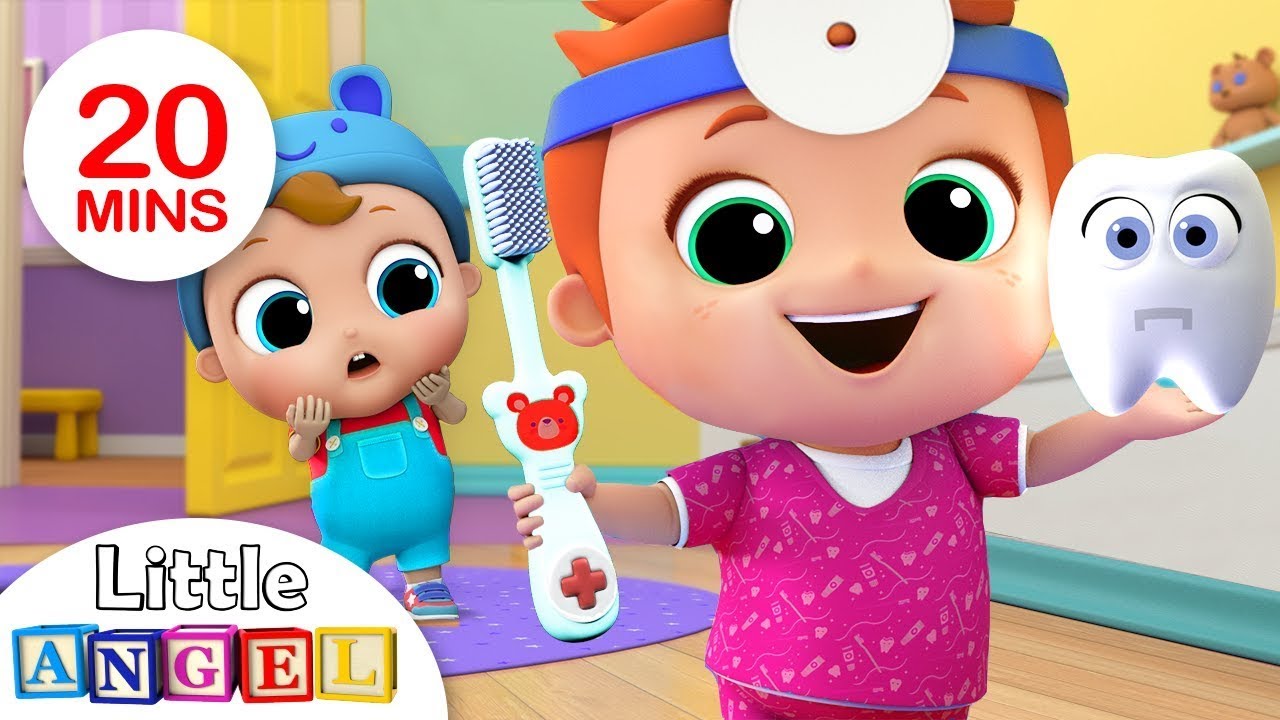 Baby Brush Your Teeth | Nursery Rhymes & Kids Songs - Little Angel