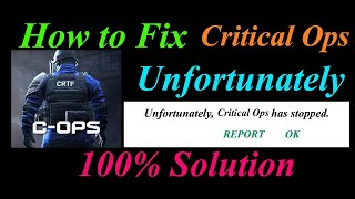 How to fix Critical Ops App Unfortunately Has Stopped Problem Solution - Critical Ops Stopped Error screenshot 5