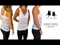 EASY Crochet Top Tutorial with PERFECT Stripes