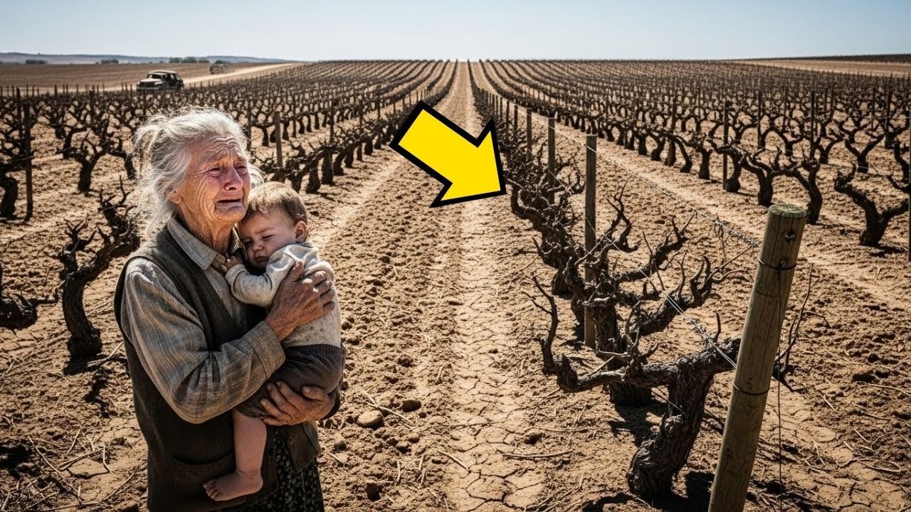 Sus Hijos Solo Le Dejaron A La Abuela Una Viña Seca Y Abandonada, Pero Lo Que Ella Encontró Allí...