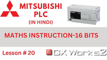 16 BITS MATHS INSTRUCTION IN MITSUBISHI PLC | HOW TO USE 16 BITS MATHS INSTRUCTION IN MITSUBISHI PLC