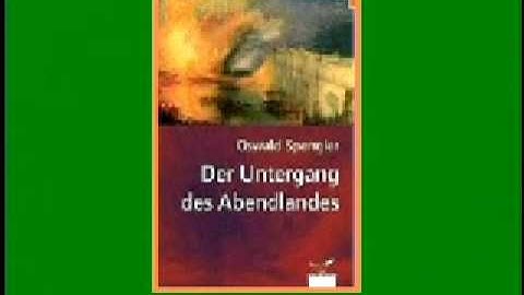 John David Ebert Lecture on Oswald Spengler  2/6