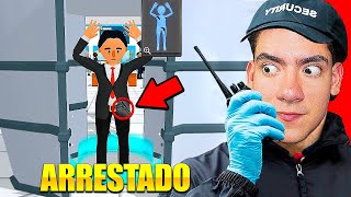 ME CONVERTÍ EN UN GUARDIA DE SEGURIDAD DEL AEROPUERTO Y HABIA MUCHA GENTE LOCA 😱👮‍♂🛩 | TheDonato