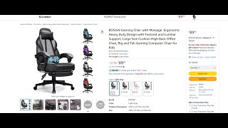 DL-WIN/BOSSIN Gaming Chair Review
