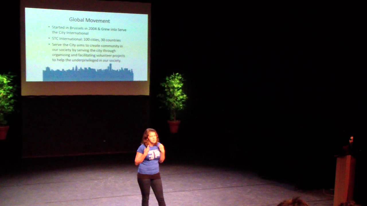 pitch Serve the City Amsterdam @VoiceoftheYouthConference