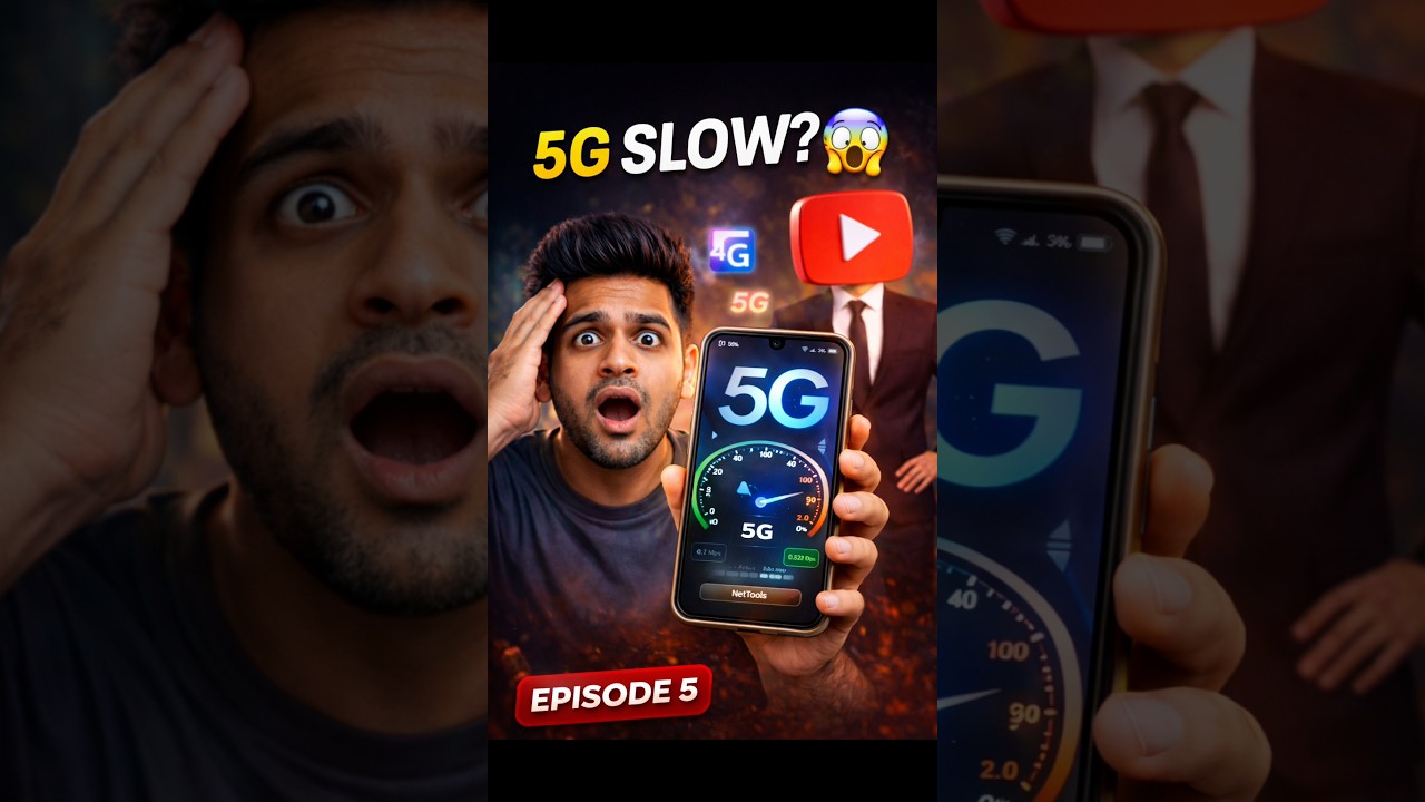 5G Internet Slow Kyun Hai? 😳 | Mobile Internet Speed Fast Kaise Kare |part 4 