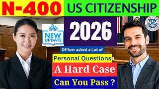 2026 New Actual Interview of U.S. Citizenship, N-400 Naturalization Mock Interview, Small Talk #n400
