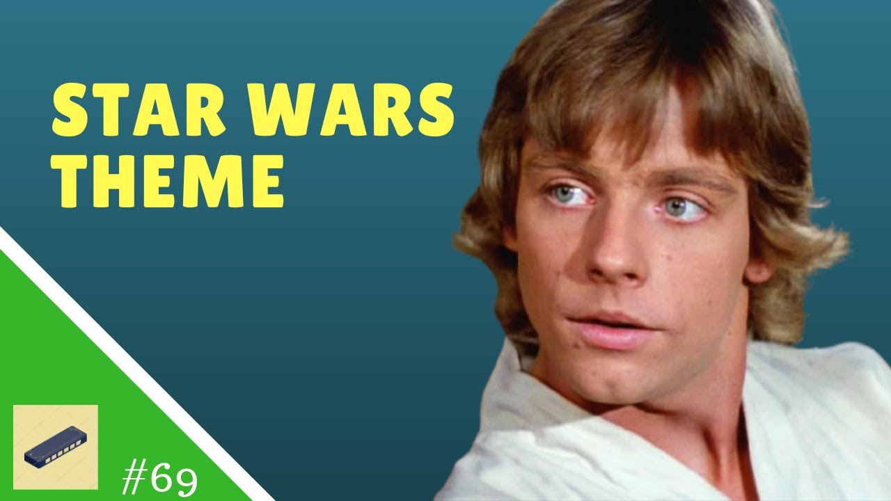 Lesson 69 HARMONICA C Star Wars Theme Easy Tabs YouTube