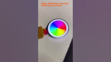 1.6 inch 400x400 tft high definition circular serial port screen display