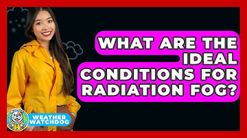 What Are The Ideal Conditions For Radiation Fog? - Weather Watchdog