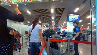 大陸桂林行澳門機場安檢出境檢查 Macau Airport (China)