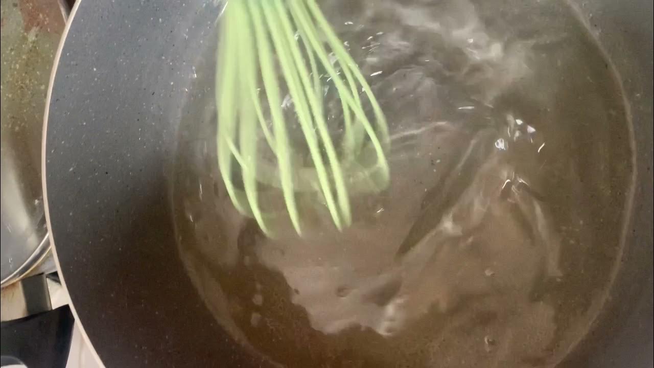 How to make sugar syrup ideal for kunafa and qataef YouTube