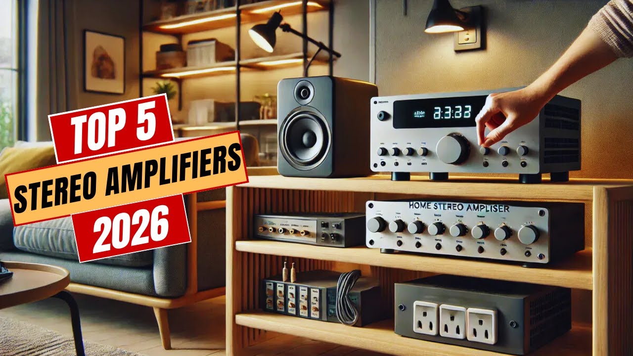 The Top 5 Best Stereo Amplifiers of 2026 - YouTube