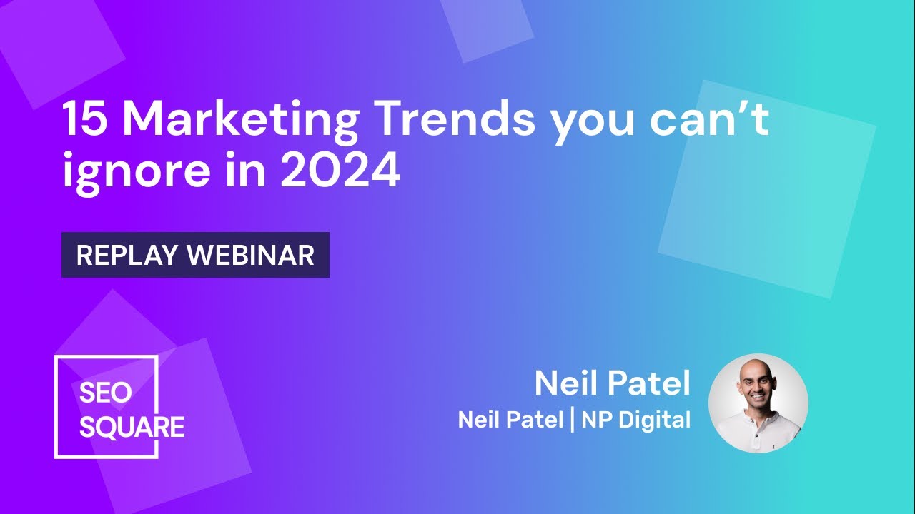 15 Marketing Trends you can’t ignore in 2024 - YouTube