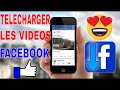 Comment tlcharger et enregistrer une vido facebook dans son tlphone en 2024